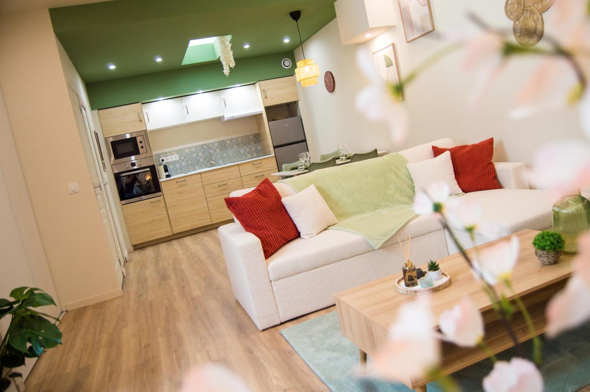 L'Atelier Vert - Balneo - Cozy - Proche Hypercentre - Classe 4 Etoiles トロワ エクステリア 写真